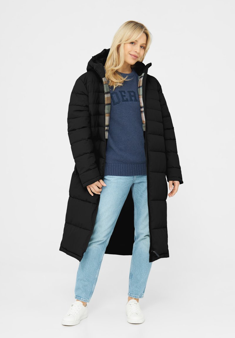 Derbe - BIGHOLM PUFFER - Winter coat - black check, Enlarge