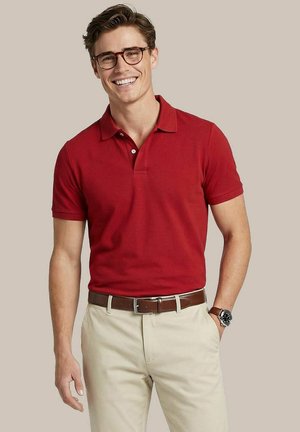 Suitable, STEPPIN' OUT POLO PIQUÉ - Poloshirt - bordeaux