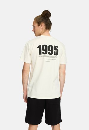 T-shirt print - offwhite