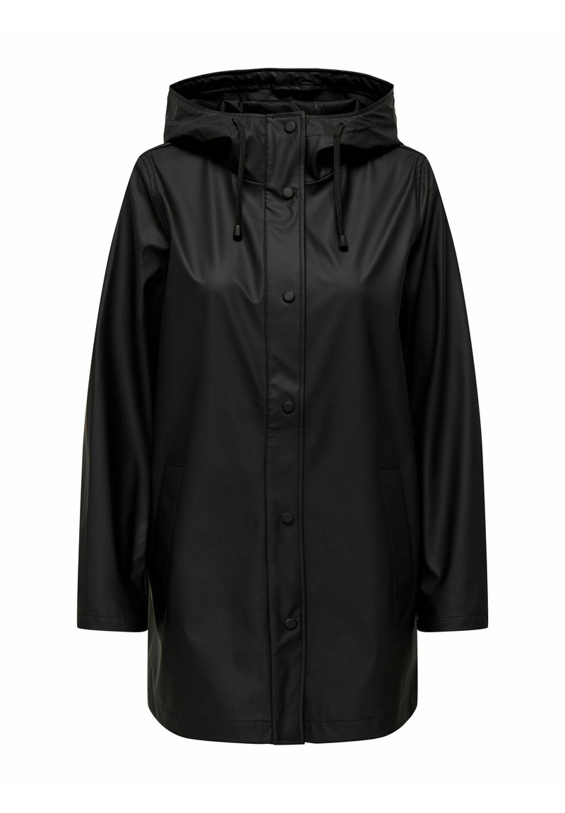 ONLY ONLNEWELLEN RAINCOAT Parkaer black/sort Zalando.dk
