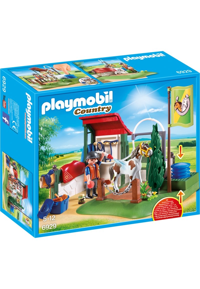 Playmobil PLAYMOBIL COUNTRY PFERDEWASCHPLATZ Miniature blue