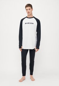 Burton MENS ROADIE BASE LAYER TECH - Spodné tričko - white/black