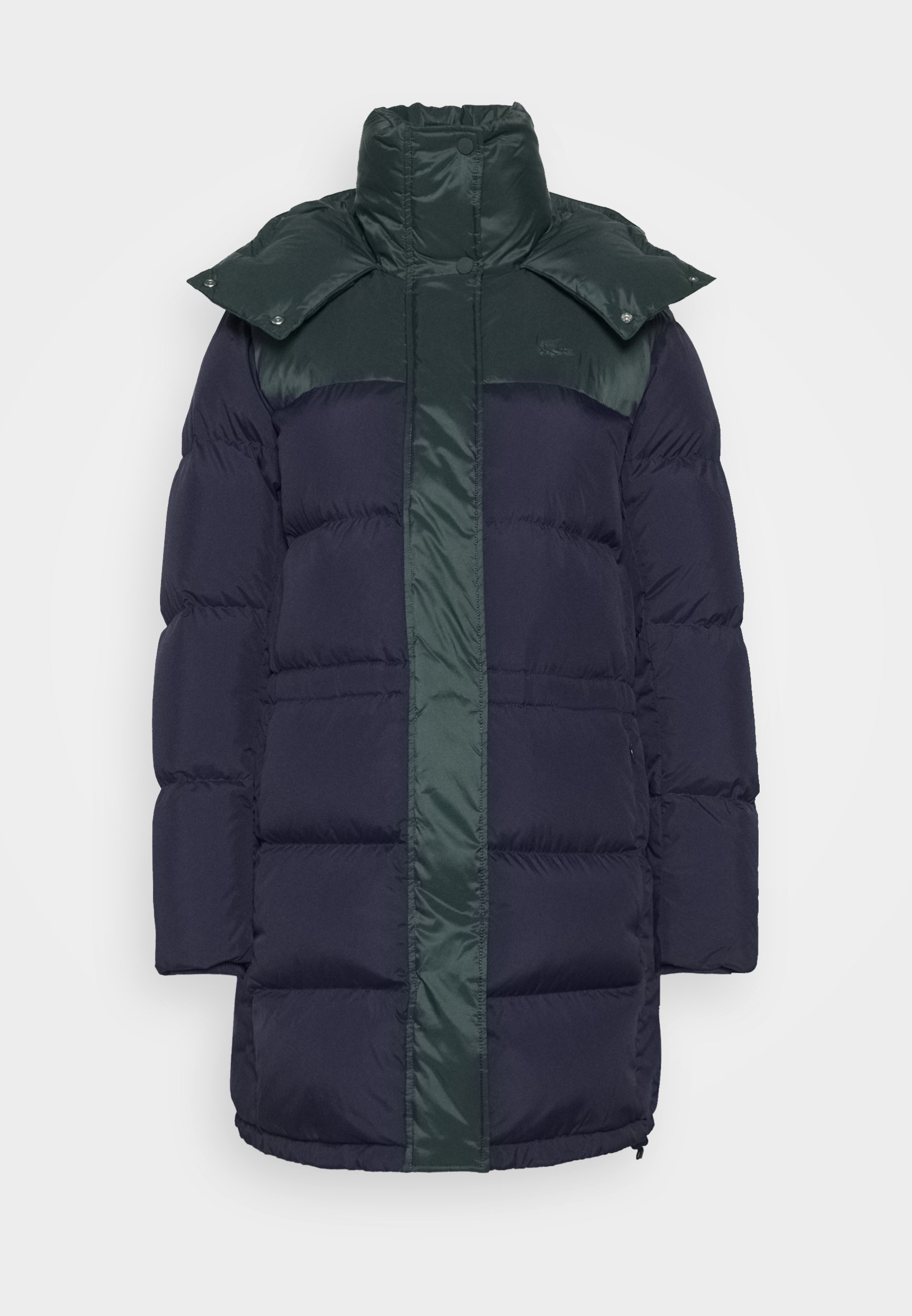 lacoste puffer jacket blue