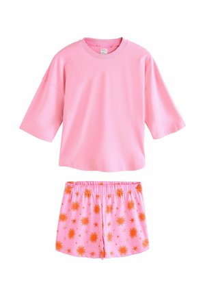 SHORT SET - Pidžaamakomplekt - pink sun