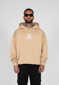 MJ Gonzales CIRCLE X HEAVY  - Hoodie - unionbeige