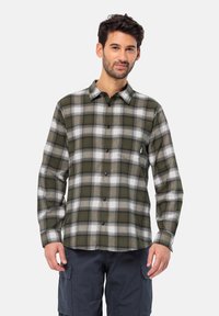 Jack Wolfskin WANDERWEG - Camicia - island moss