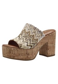 Tamaris Ciabattine con tacco - brown comb
