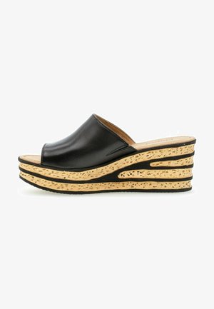Gabor Heeled mules - schwarz