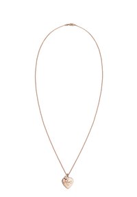 Elli SPARKLING BASIC - MIT KRISTALLEN VON SWAROVSKI® - Halskette - rose gold-coloured