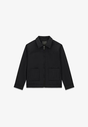 Guess, JACKE MIT FALTEN UND REISSVERSCHLUSS - Veste mi-saison - schwarz