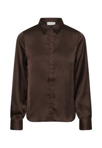 KAAMARA SHIRT - Blusa - chocolate brown