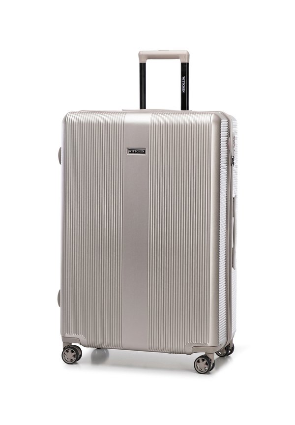 LARGE POLYCARBONATE SUITCASE - Boardcase - beige