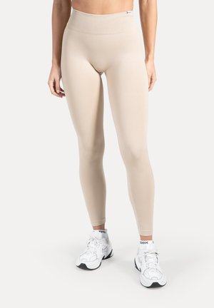 HIGHWAIST SEAMLESS ANDRINA - Leggings - taupe