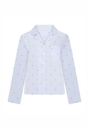 STRIPE HEARTS - Nachtwäsche Shirt - cornflower blue