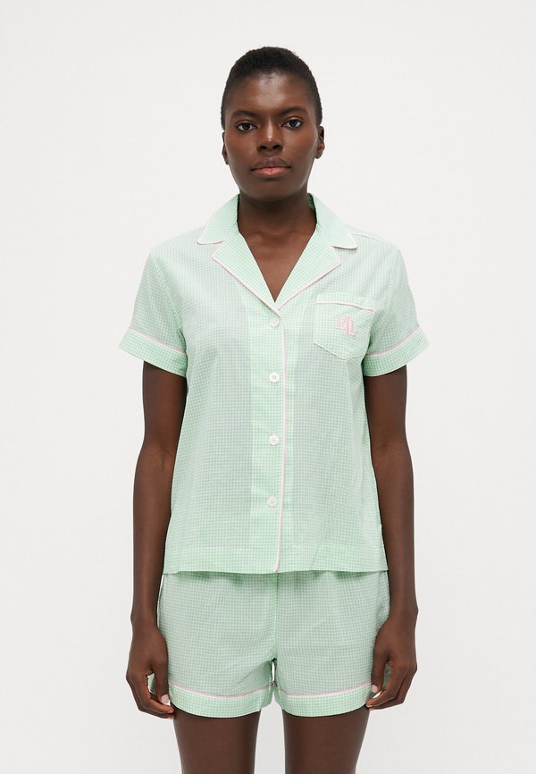 LAWN NOTCH COLLAR  - Pyjama set