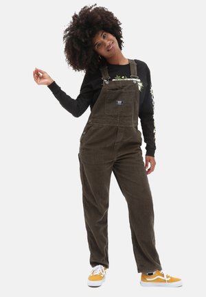 WM GROUND WORK OVERALL - Dungarees - dark green
