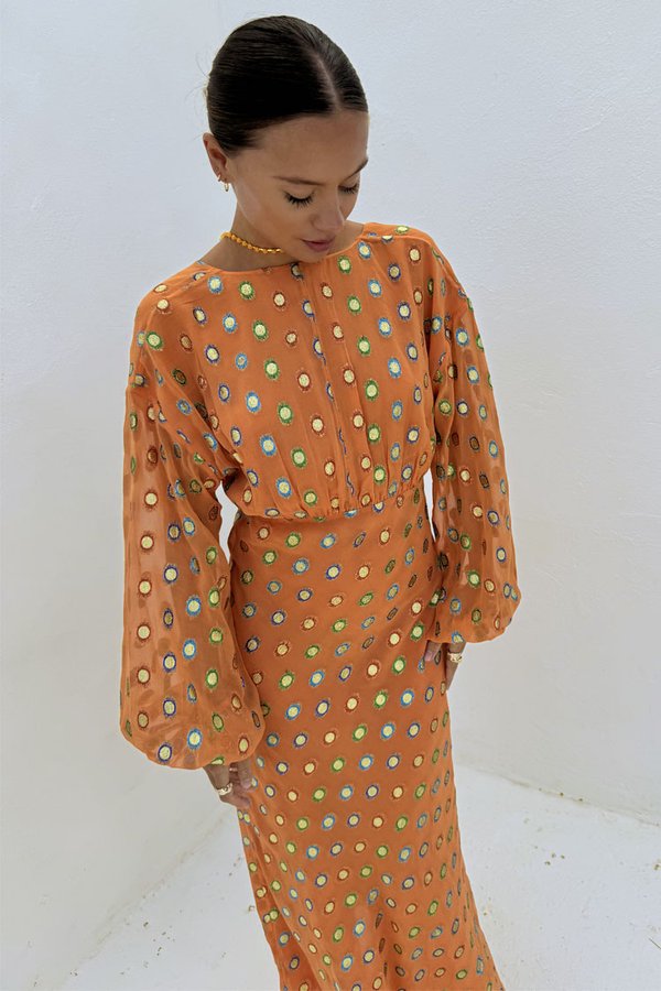 ELODIE DRESS - Maxi dress - cream4