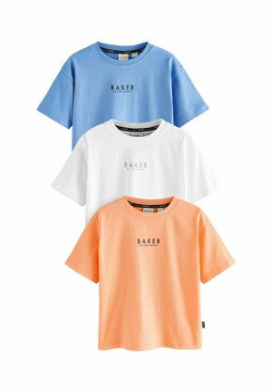 3 PACK - Majica kratkih rukava s printom - orange blue white