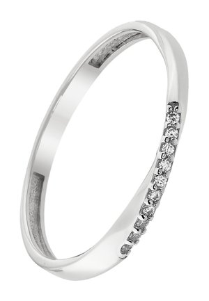 Bague - silberfarben weiß