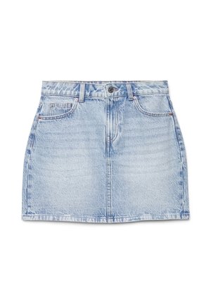 Calliope, GONNA TINTA UNITA - Jupe en jean - blu denim chiaro