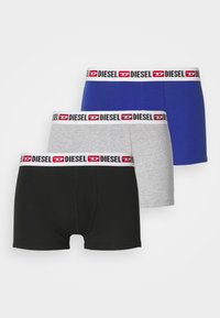 Unselected, black/grey melange/blue