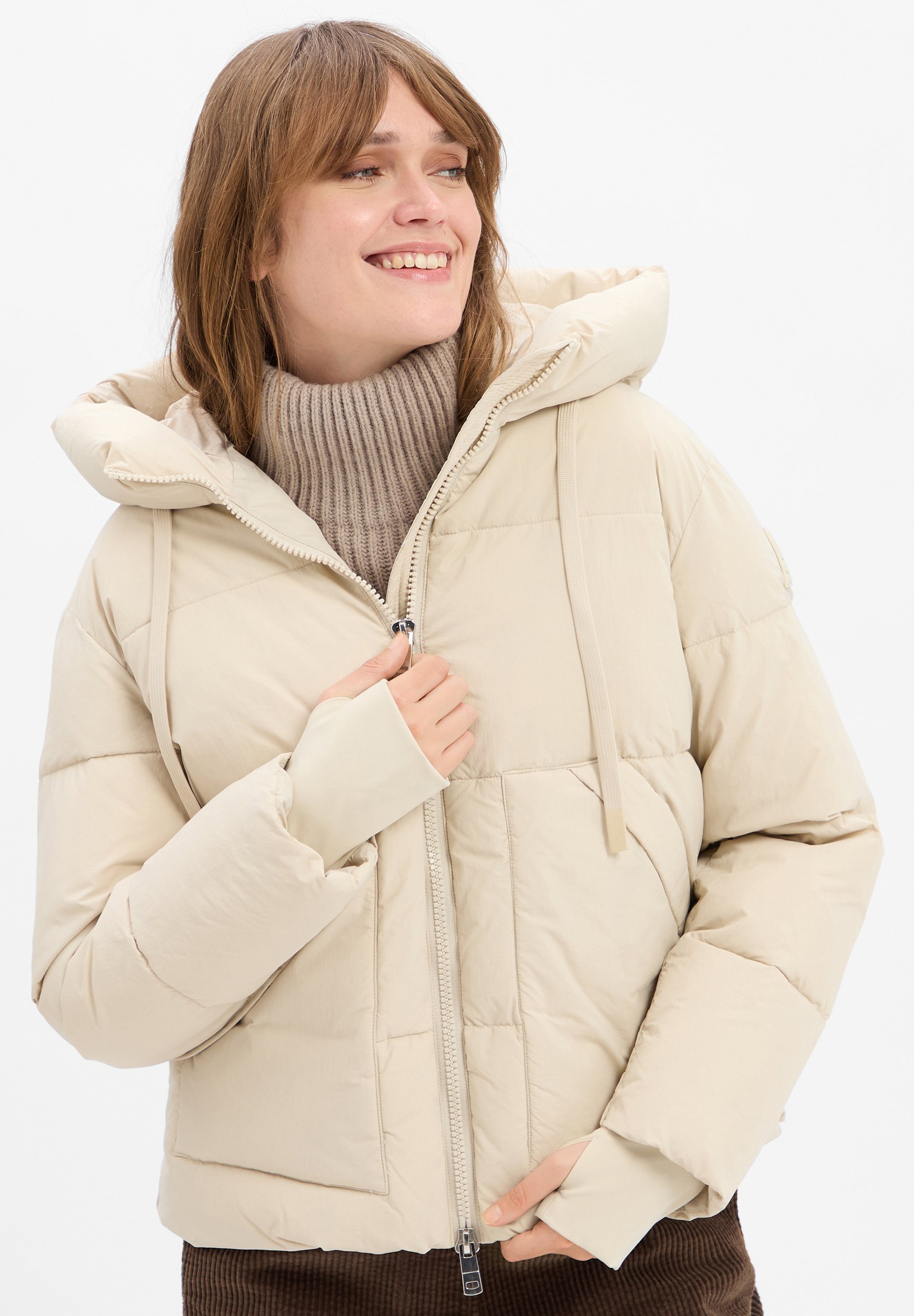 Mos Mosh MMOLLIE TERMA - Winter jacket - beige - Zalando