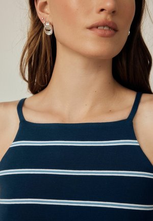 Next, REGULAR FIT - THIN STRAP PINNY VEST - Topp - navy blue stripe