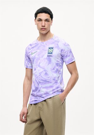 Nike Performance KOREA 2026 STADIUM AWAY - Fodboldtrøjer - space purple/amethyst tint/global blue/(lt liquid lime) (no sponsor)