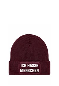 Unselected, bordeauxrot