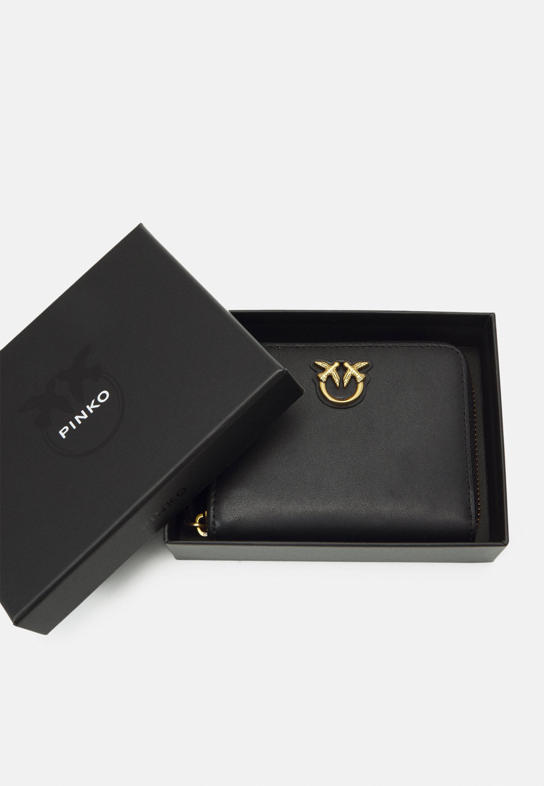 折りたたみ財布 PINKO TAYLOR ZIP WALLET Pinko TAYLOR ZIP AROUND - Wallet - black - Zalando