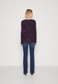 GAP CREW - Top s dlhým rukávom - navy red