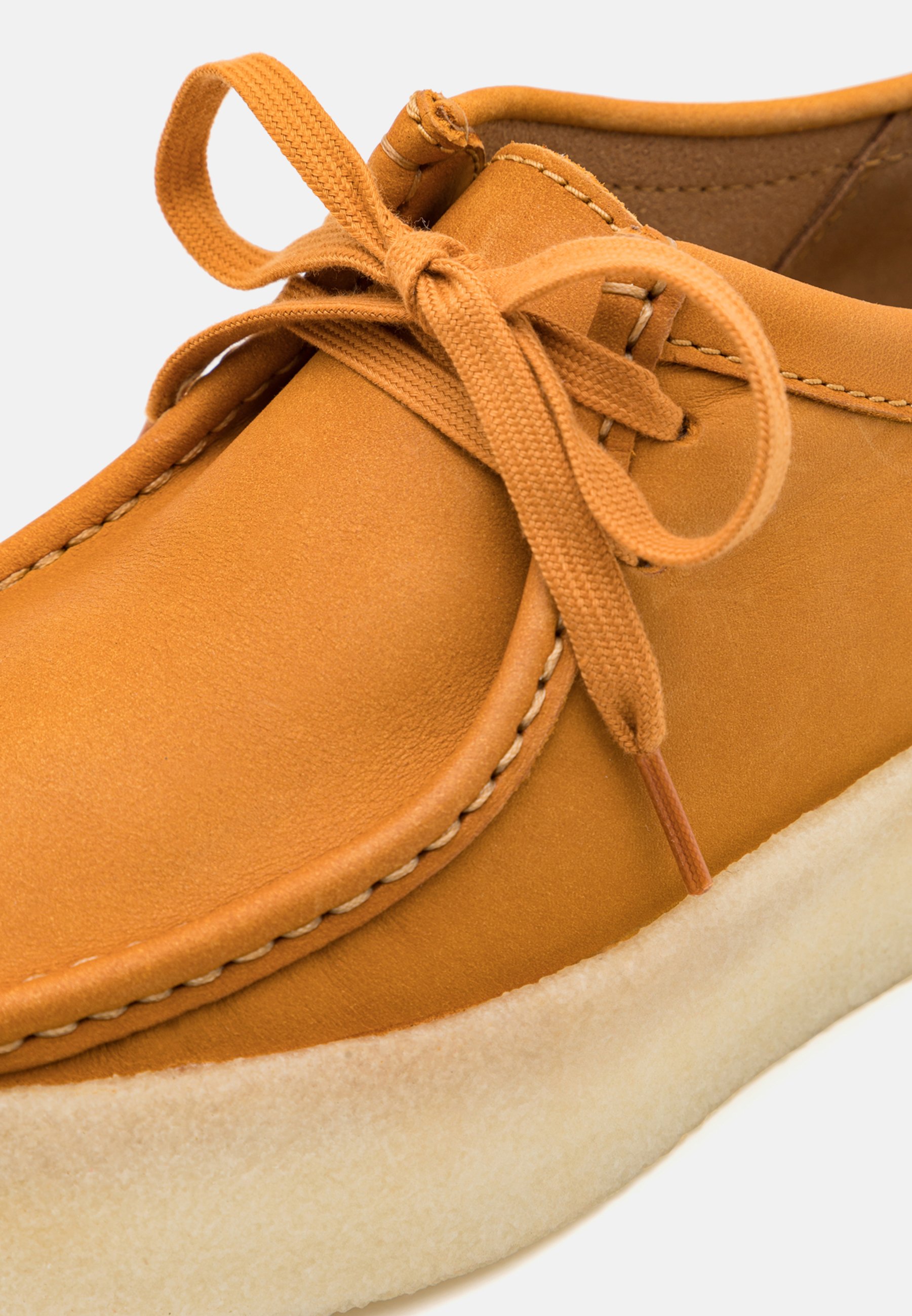 【CLARKS】 Wallabee cup lo in light tan Clarks Originals Wallabee Cup Lo shoes in light tan