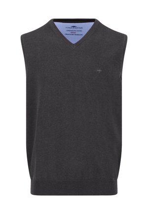 SLIPOVER - Strickpullover - anthrazit