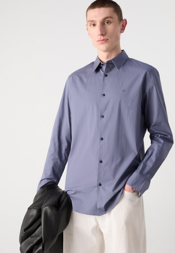 SOLID STRETCH SLIM SHIRT - Formal shirt - grisaille3