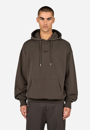 TOWSON OVERSIZED - Sweatshirt - washed walnut brown/black