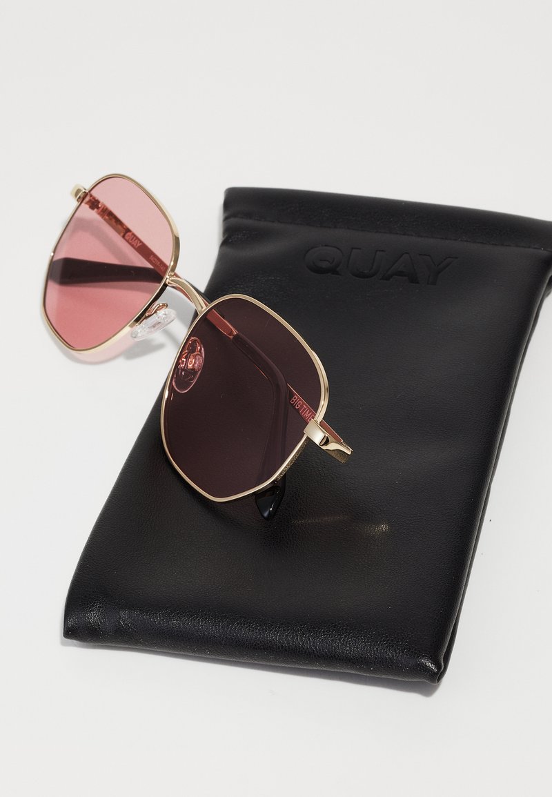 QUAY AUSTRALIA BIG TIME - Sunglasses - gold-coloured  display picture 2
