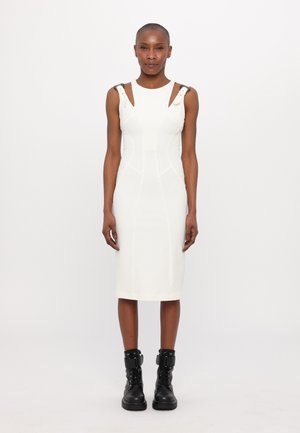 Versace Jeans Couture Jersey dress - cloud dancer