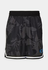 DNA AOP 6IN SHORT - Pantalón corto de deporte - anthracite/black/star blue