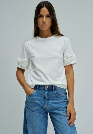 Salsa Jeans, SALSA JEANS T-SHIRTS REGULAR - Camiseta estampada - weiß