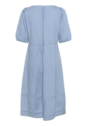 Culture, CURIVA ARPA - Denimové šaty - light blue wash