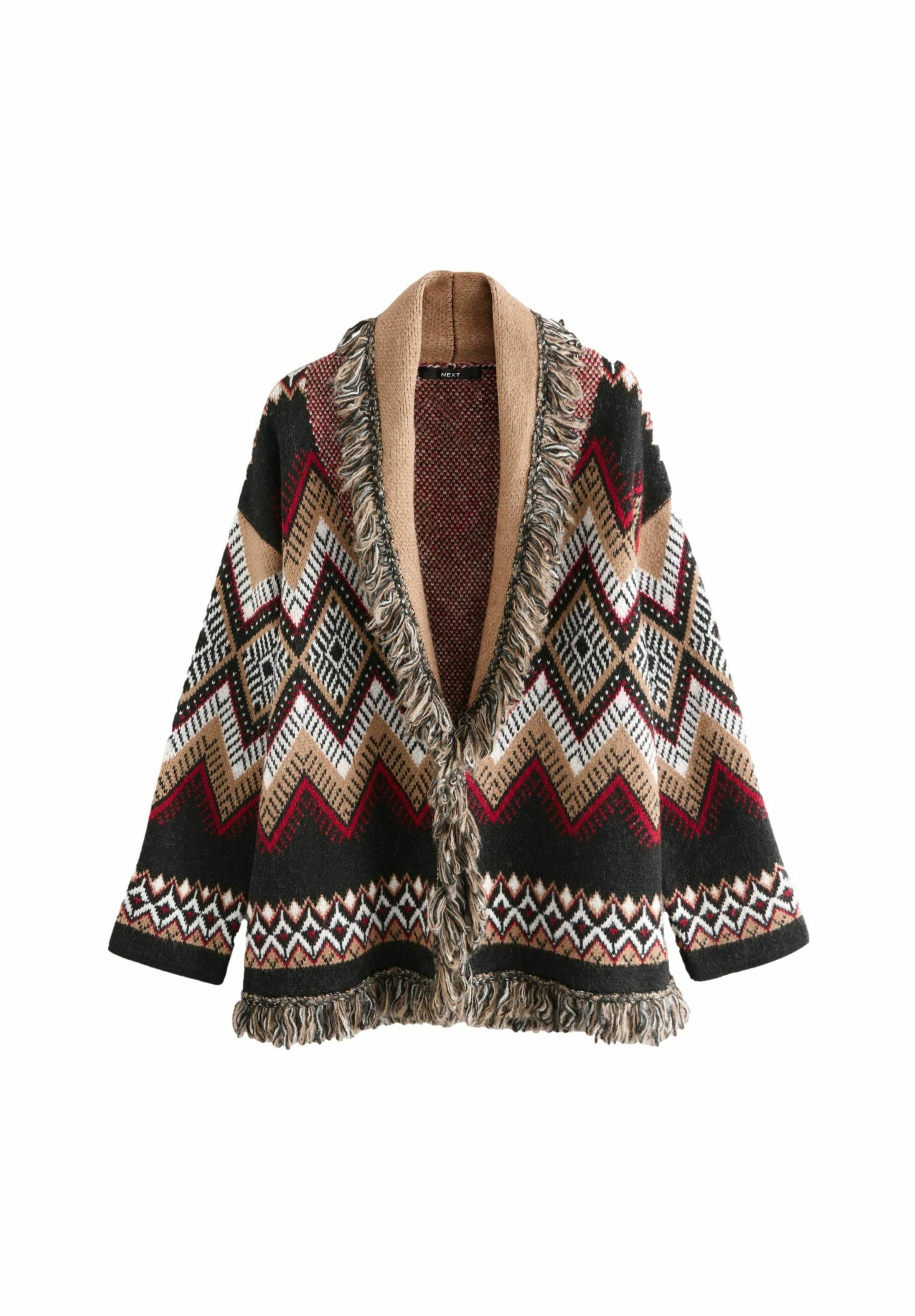 Soft touch fringe cardigan