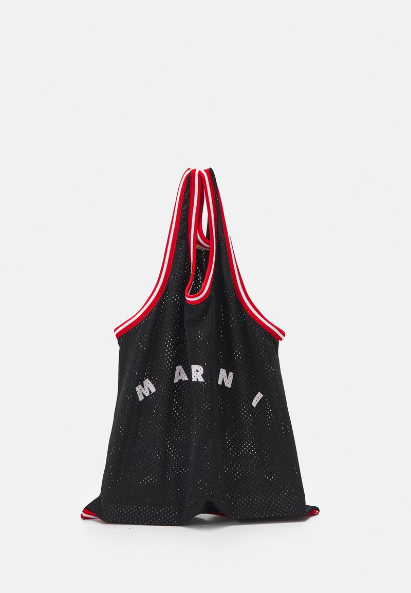 Marni SHOPPING BAG UNISEX Tote bag black Zalando.co.uk
