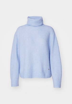 Mos Mosh, THORA ROLLNECK - Striktrøje - blue