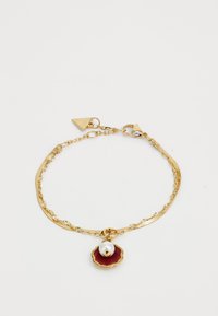 Guess SEASHELL - Armbånd - yellow gold-coloured/fuchsia