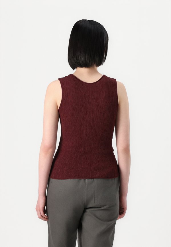 WILLIAMM - Top - burgundy4