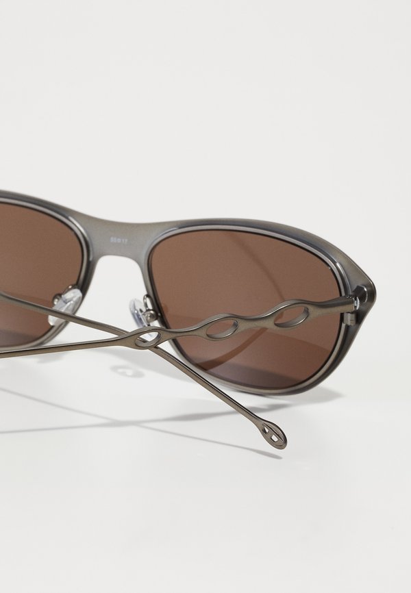 UNISEX - Sunglasses - matte gun metal4