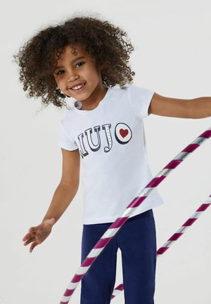 T-shirt con stampa - white heart