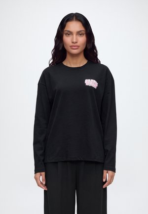 Noisy May, NMNAJA UNISEX - Блуза с дълги ръкави - black print:ramen soul