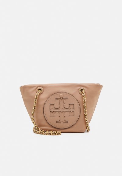 Tory Burch ELLA SMALL CHAIN CROSSBODY - Taška cez plece - pink sand