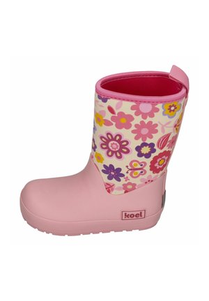 BAREFOOT - Wellies - fuchsia flowers